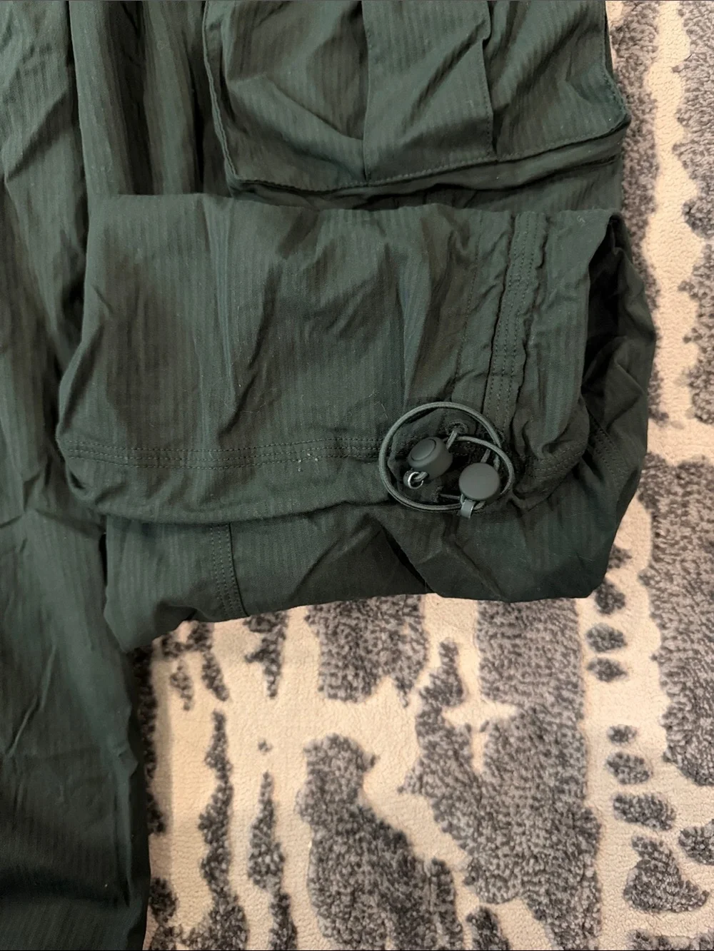 Lululemon Dance Studio Relaxed Fit Mid Rise Cargo Pant Legacy Green